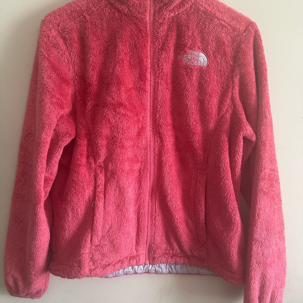 The North Face Osito Pink Fleece Full Zip GORPCORE Jacket Women's XSmall - Picture 1 of 6